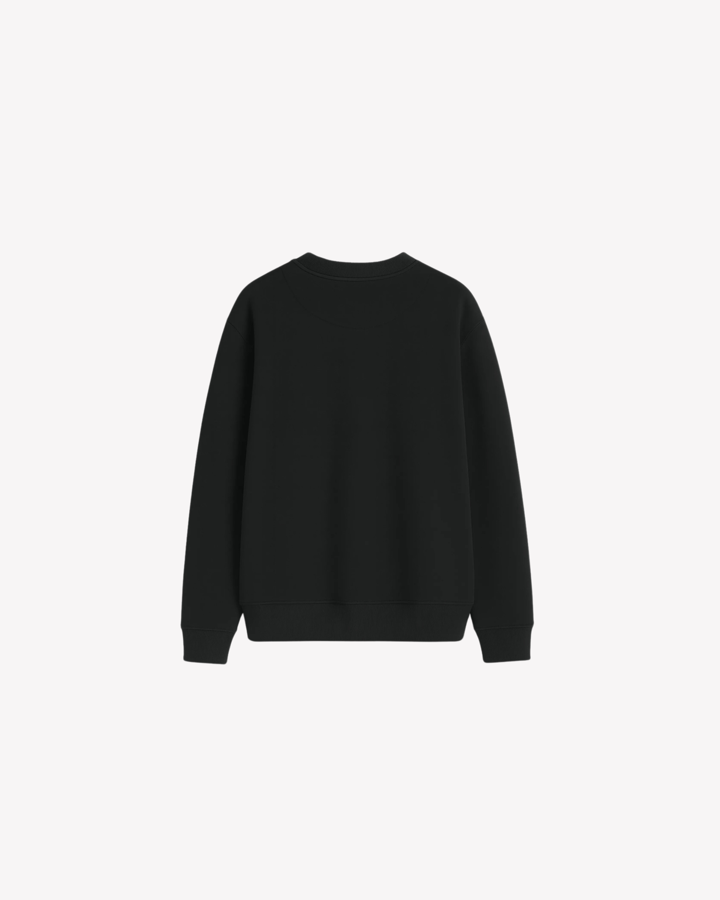 Maison Polka Logo Crewneck — Black