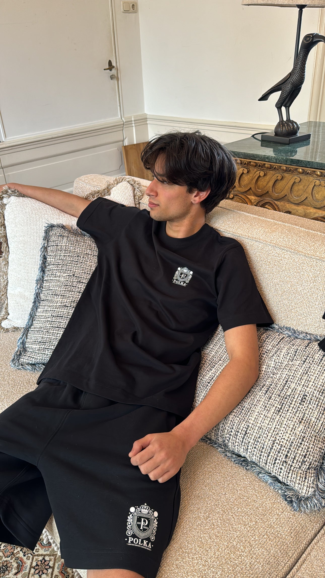 Emblem T-Shirt - Black