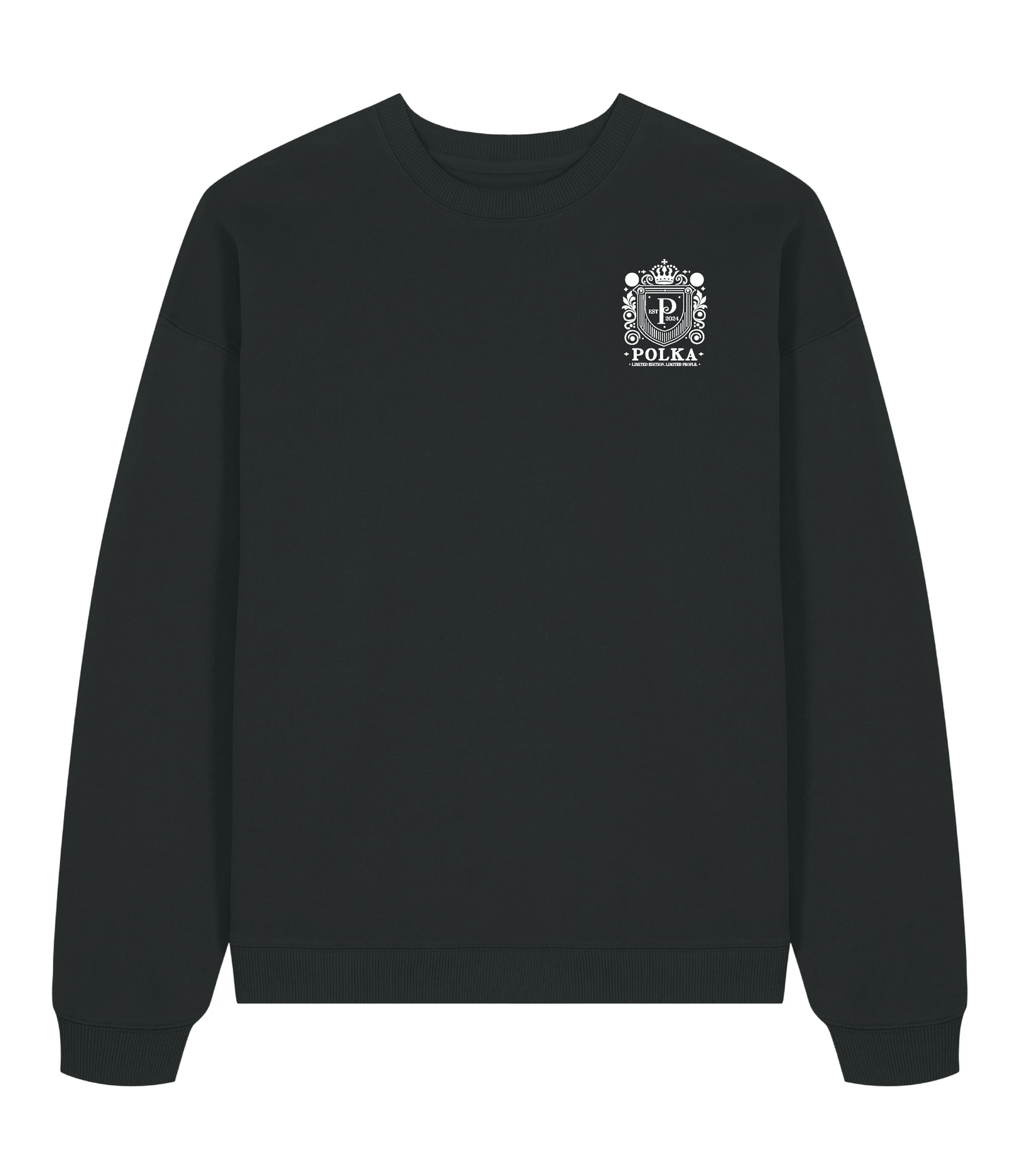 Emblem Crewneck - Black