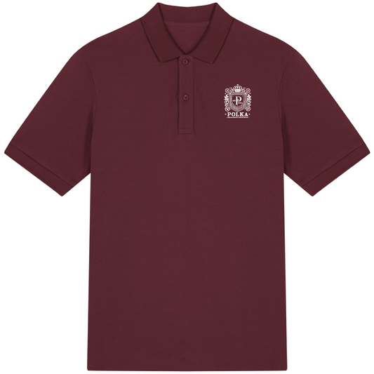 Emblem Polo - Burgundy