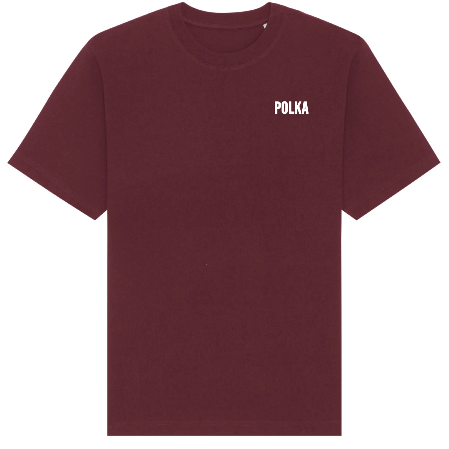 Champagne Over Coffee T-shirt - Burgundy