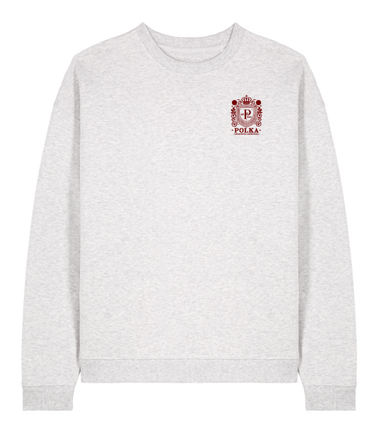 Emblem Crewneck - Light Gray