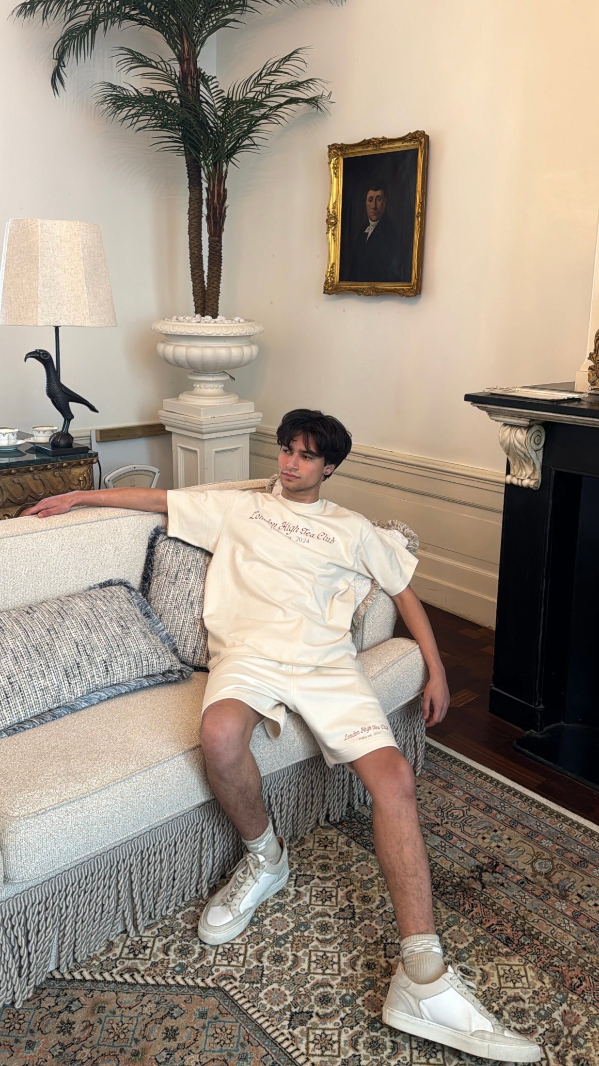 London High Tea Club Shorts - Cream