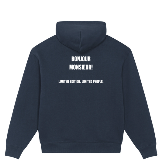 Bonjour Monsieur Zipper - Navy Blue