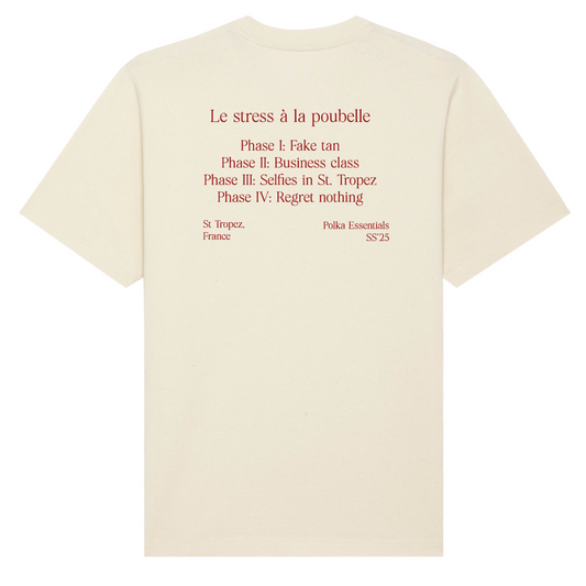 Escape Plan T-shirt - Cream