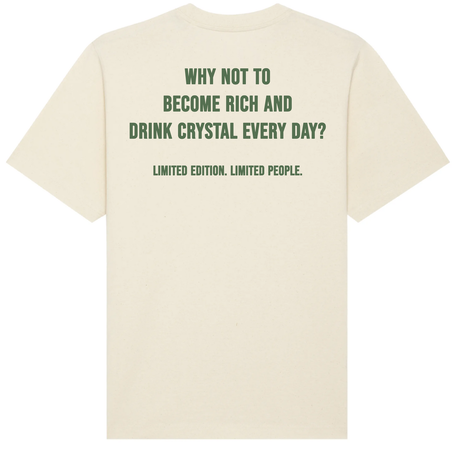 Become Rich T-shirt - Cream