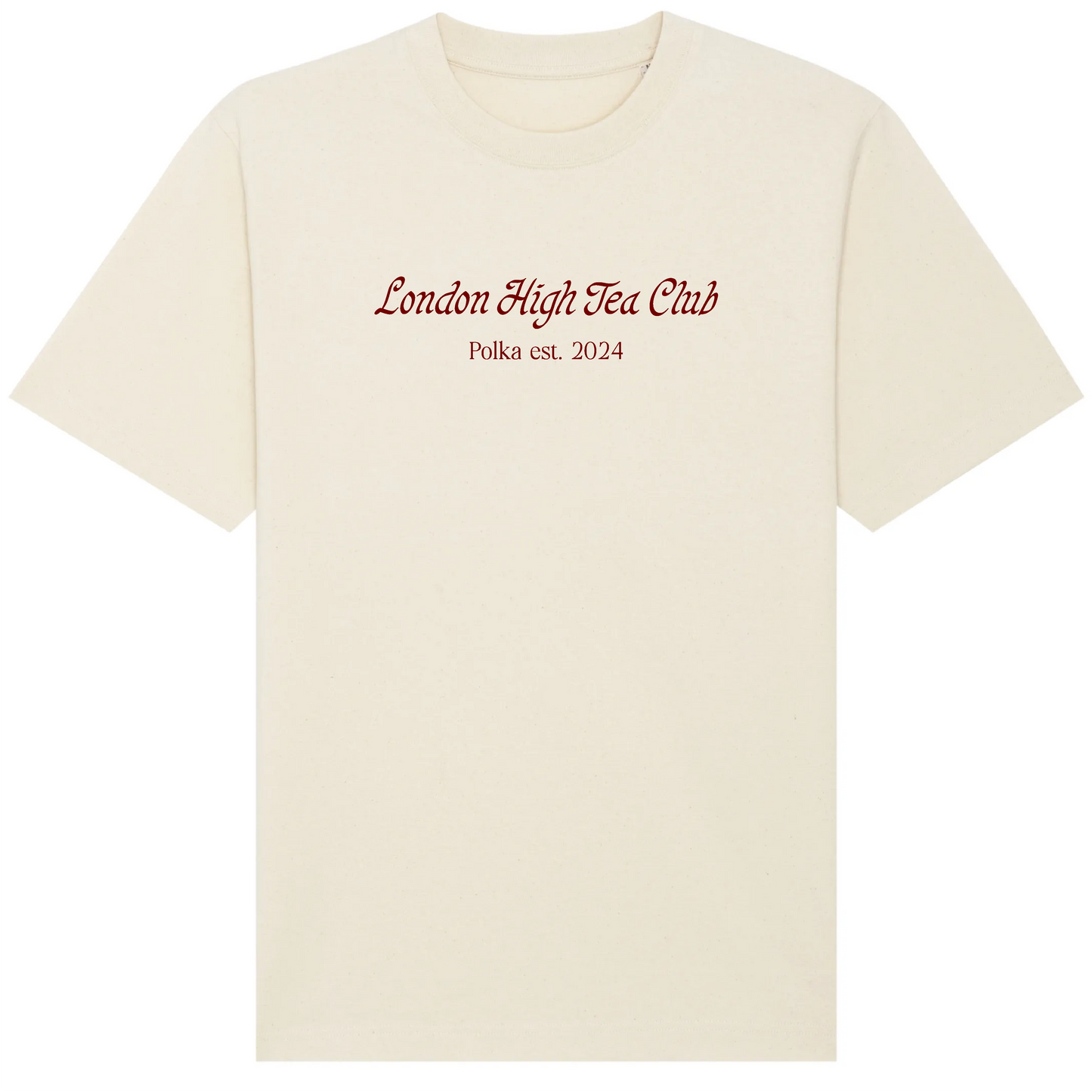 London High Tea Club T-Shirt - Cream