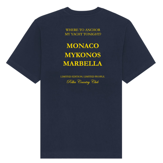 Summer Destinations 1.0 T-shirt - Navy Blue