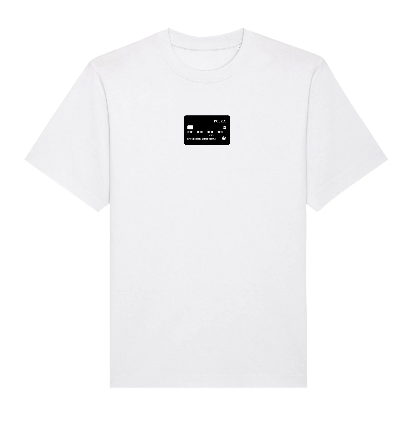 POLKA Platinum Card T-Shirt - White