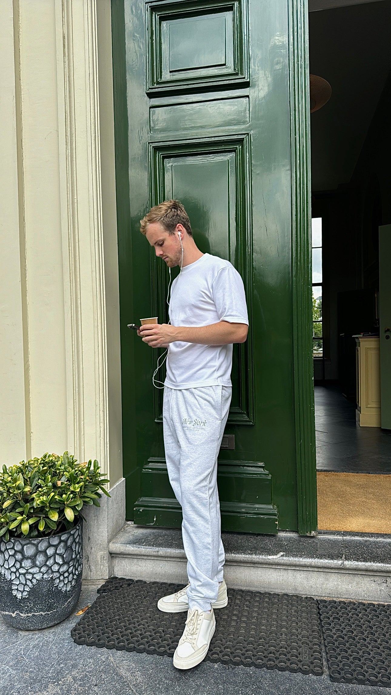 New York Joggers - Light Gray