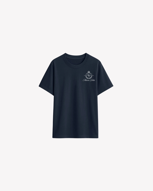 Maison Polka Emblem T-shirt — Navy