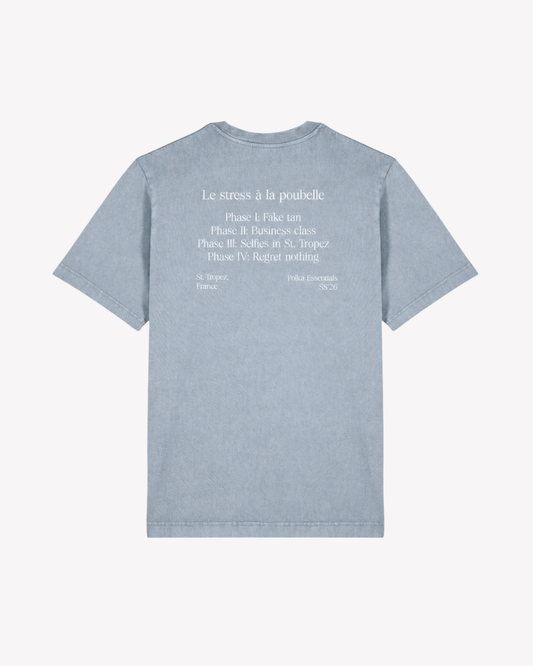 Escape Plan T-shirt - Light Blue