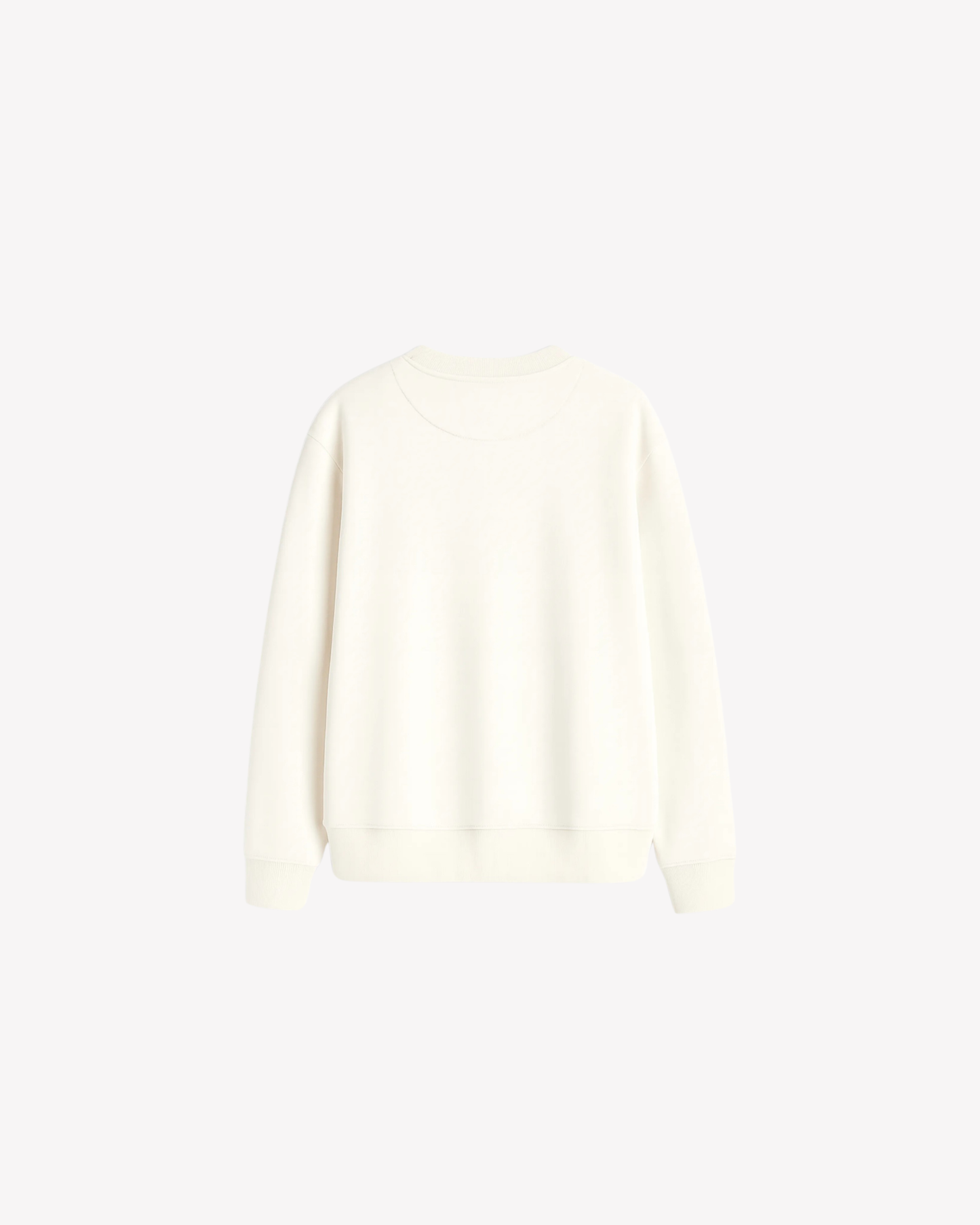 Maison Polka Emblem Crewneck — Cream