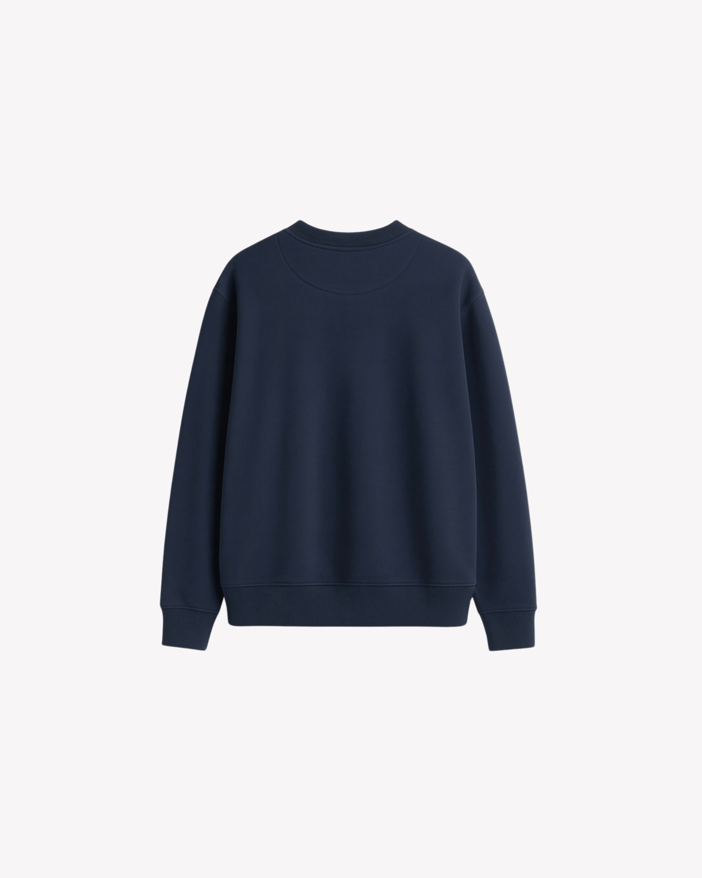 Maison Polka Emblem Crewneck — Navy