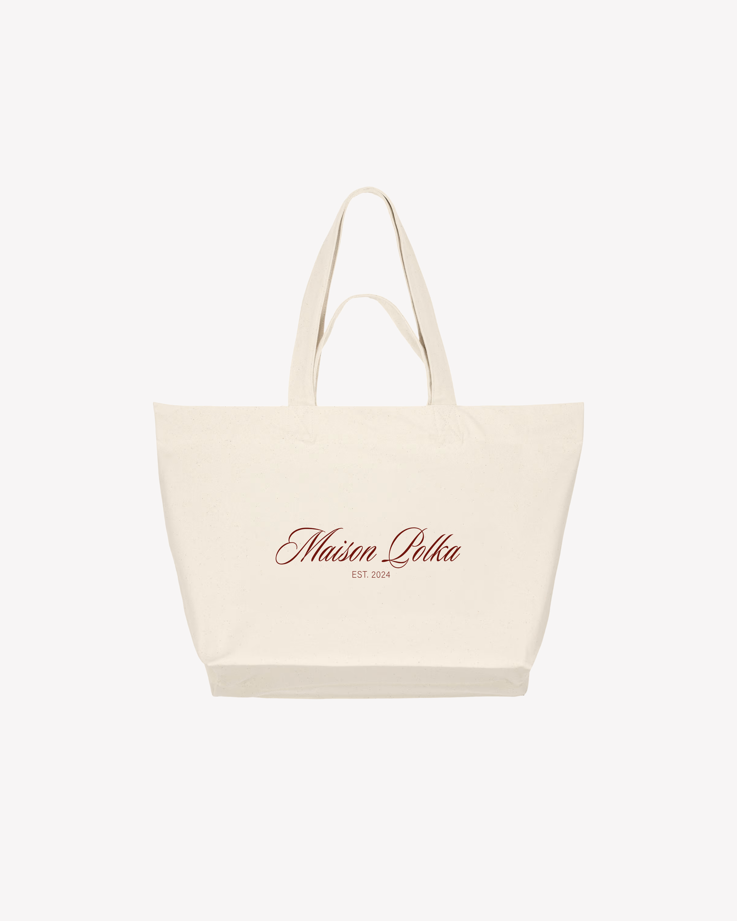 Maison Polka Shopper Bag - Cream