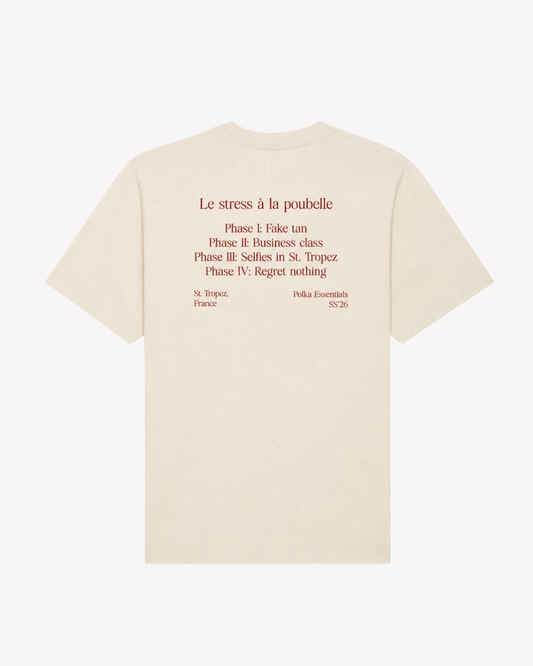 Escape Plan T-shirt - Cream