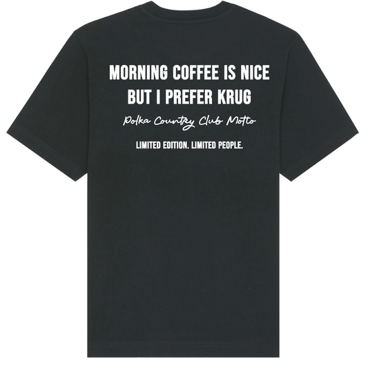 Black Morning Coffee T-shirt